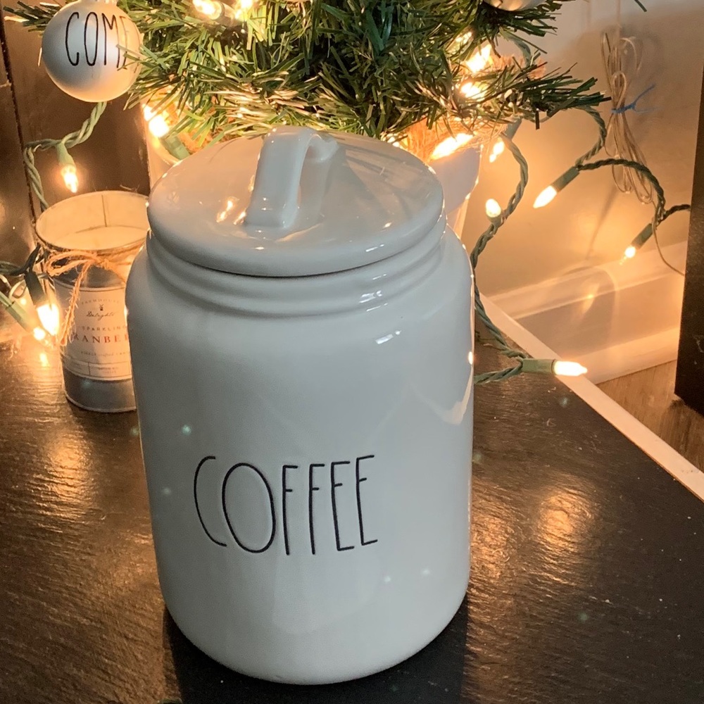 Rae Dunn coffee canister